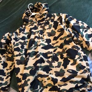 100% authentic Og bape quarter zip jacket 10/10